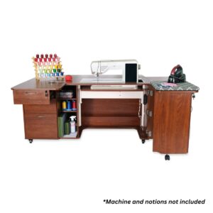 Arrow Sydney Electric Cabinet main product image in teak finish