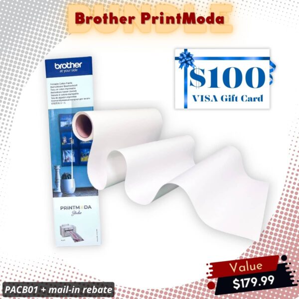 Brother PrintModa bundle with rebate for Year End Sale