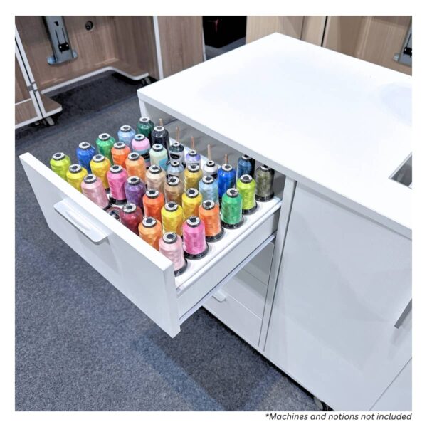 SewFine Hideaway Deluxe XL top drawer thread storage
