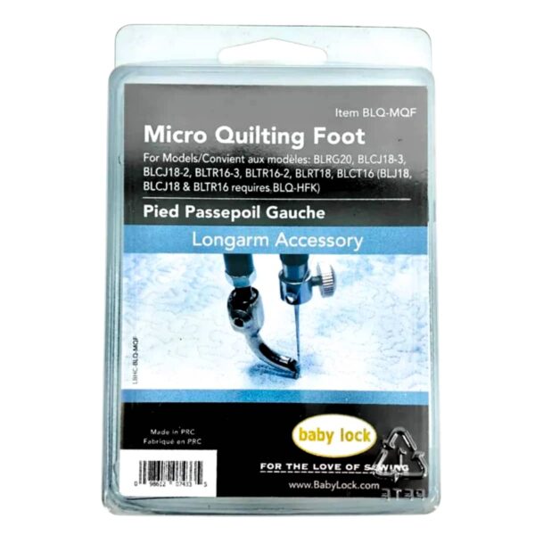 Baby Lock micro Quilting Foot main Product Image