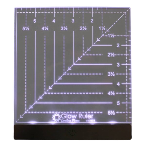 Carolina Moore Glow Ruler 6"x6" Square main product image