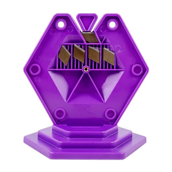 The Gypsy Quilter Chain Piecing Thread Cutting Gizmo back of cutter