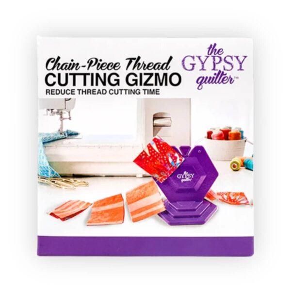 The Gypsy Quilter Chain Piecing Thread Cutting Gizmo box