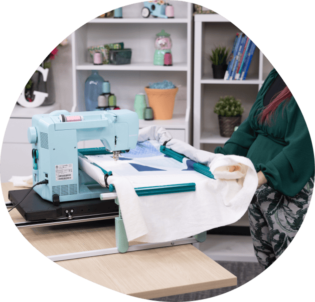 Mini Quilter designed for New Quilters