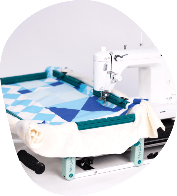 Mini Quilter designed for New Quilters