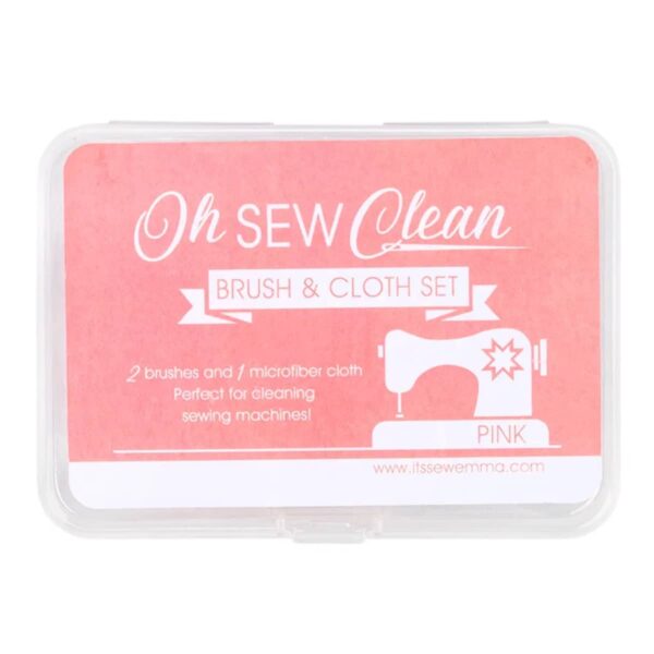 It's Sew Emma Oh Sew Clean Brush and Cloth set
