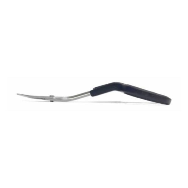 Kai 5.5-inch double curved embroidery scissors side view