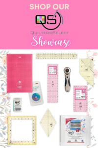 Quilters Select home page banner for April