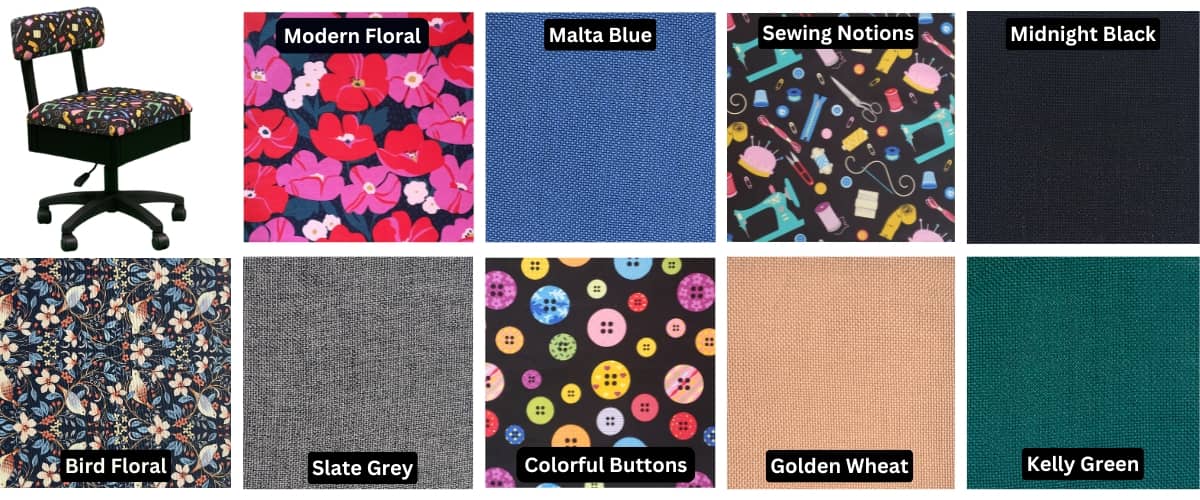Sew Fine color options