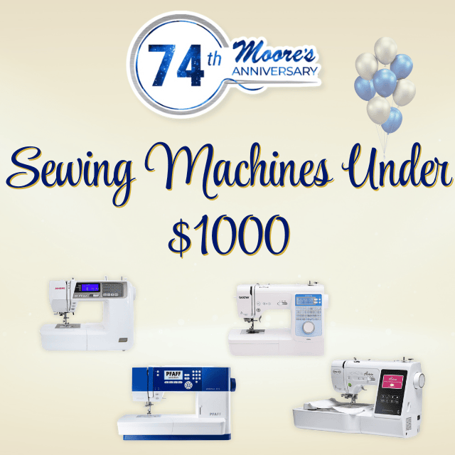 74th Anniversary Machines Under 1000 Category Card