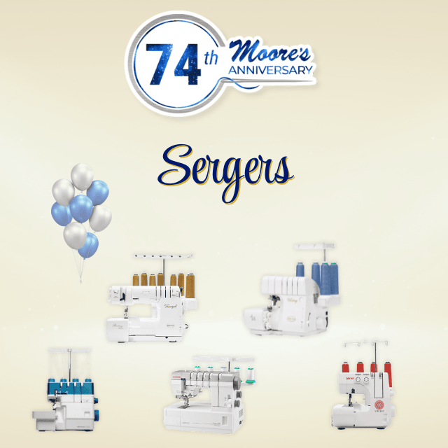 74th Anniversary sergers Category Card