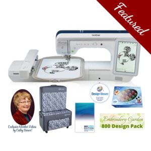 Baby Lock Luminaire main product image with featured bundle