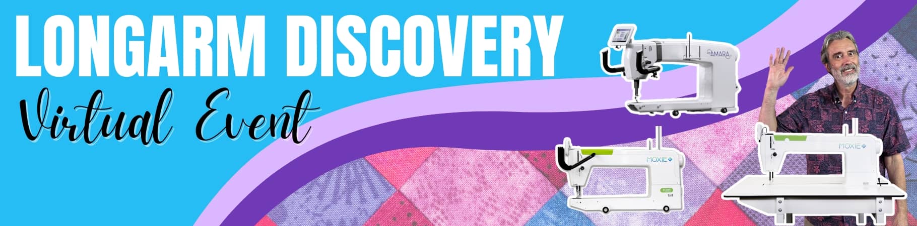 Handi Quilter Longarm Discovery page banner