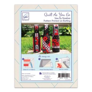 June Tailor quilt As You Go Wine Totes main Product Image