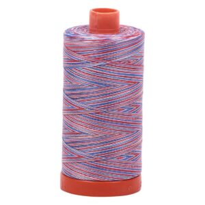 Aurifil Varigated Red/White/Blue thread main product image