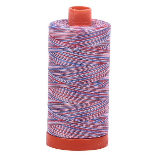 Aurifil Varigated Red/White/Blue thread main product image