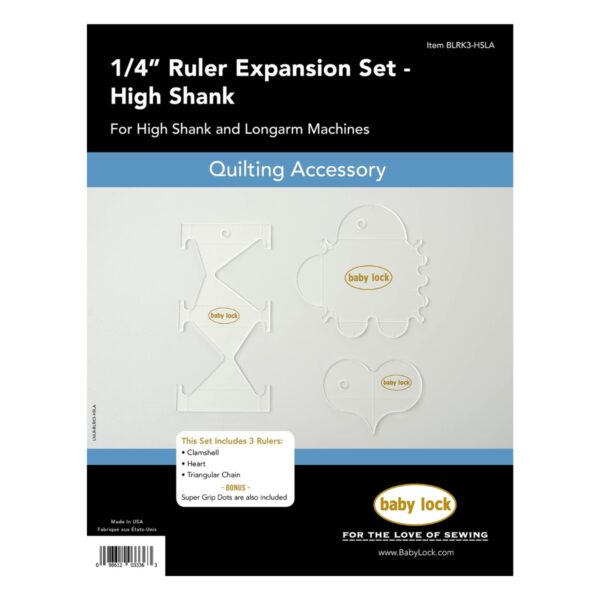 Baby Lock HS Expansion Ruler Set packaging