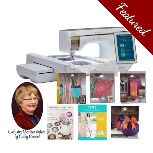 Baby Lock Solaris main product image with featured bundle