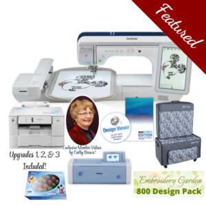 Baby Lock Luminaire Ultimate Package main product image with featured bundle