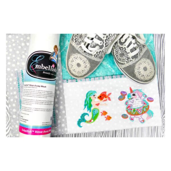 Embellish rinse Away Mesh lifestyle Image