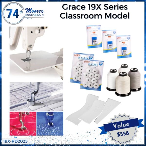 Grace 19X Series Classroom Model bundle for 74th Anniversary Sale