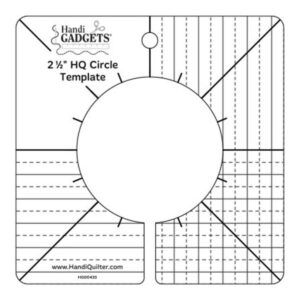 Handi Quilter 2-5 Circle Ruler main Product Image