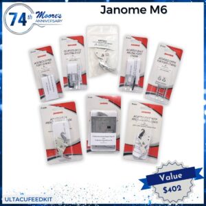 Janome CM6 bundle for 74th Anniversary Sale