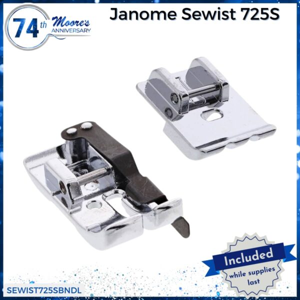 Janome Sewist 725S bundle for 74th Anniversary Sale