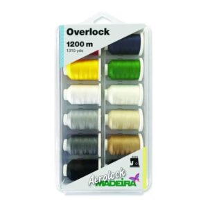 Madeira Thread Box With Aerolock 125 Wt. Overlock And Sewing Thread main product image