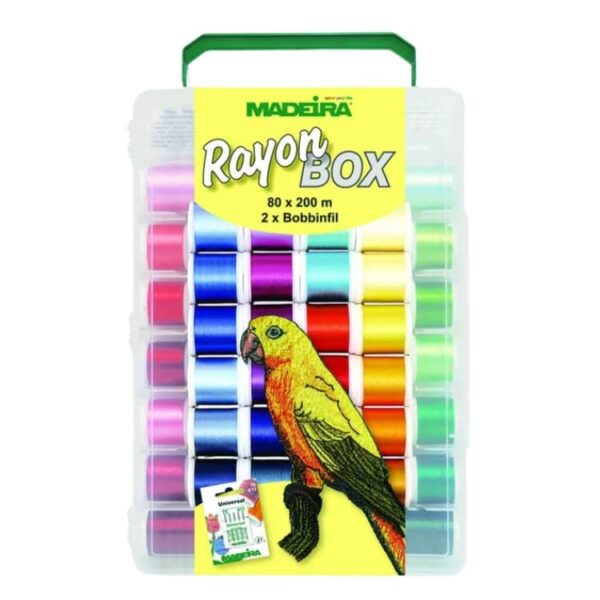 Madeira Rayon Incredible Threadable Embroidery Thread Box main product image