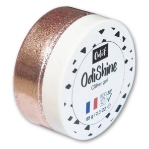 Odif glitter Gel Pink Gold main Product Image