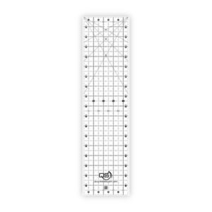 Quilters Select 4.5" x 18" Crystal Non-Slip Ruler main product image