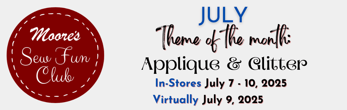 Sew Fun Club July 2025 landing page banner
