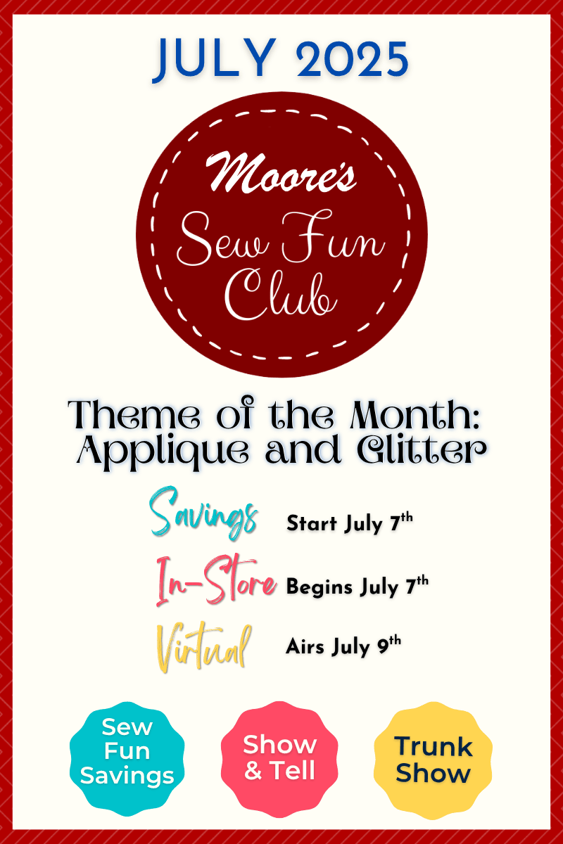 Sew Fun Club home page banner for mobile