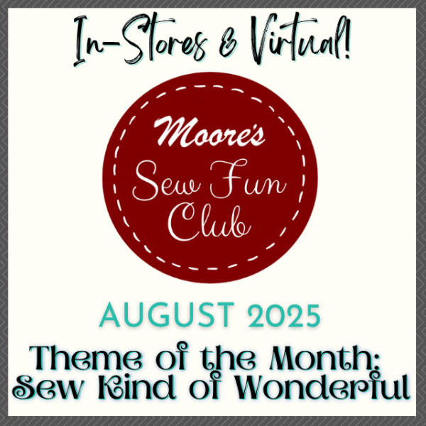 Sew Fun Club Sign Up - August 2025