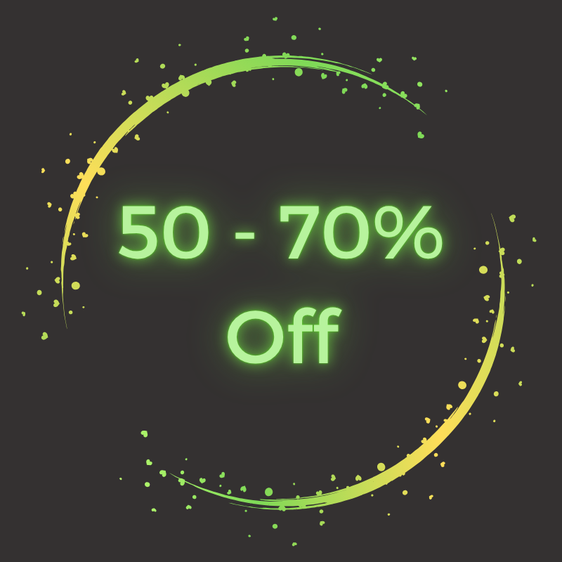 Category for 50-74% Off clearance items
