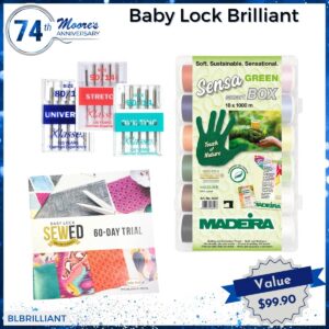 Baby Lock Brilliant updated 74th Bundle