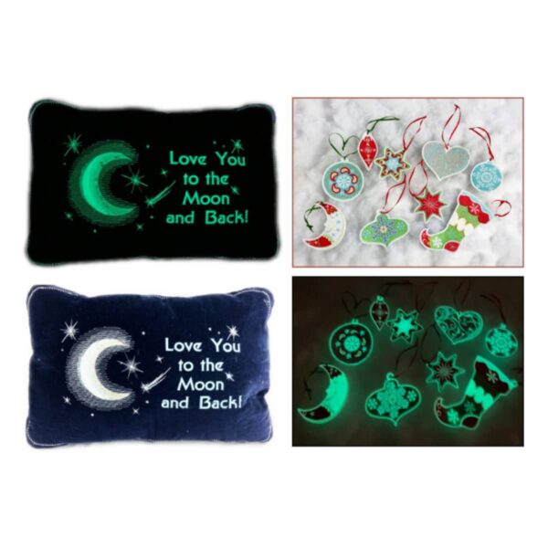 Floriani Glow In The Dark Threads lifestyle