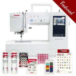 Janome MC 1000 main Product Image with featured bundle