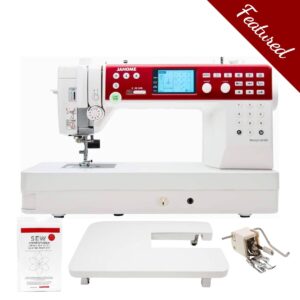 Janome MC6650 sewing and quilting machine with featured image