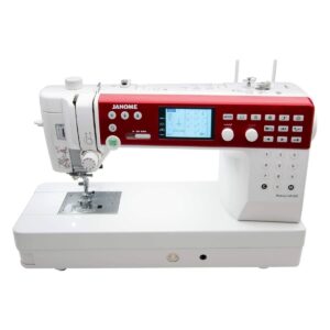 Janome MC6650 top Angle