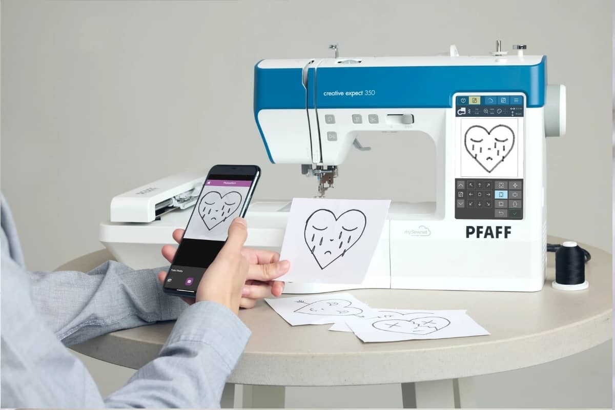Pfaff creative expect 350 mySewnet software