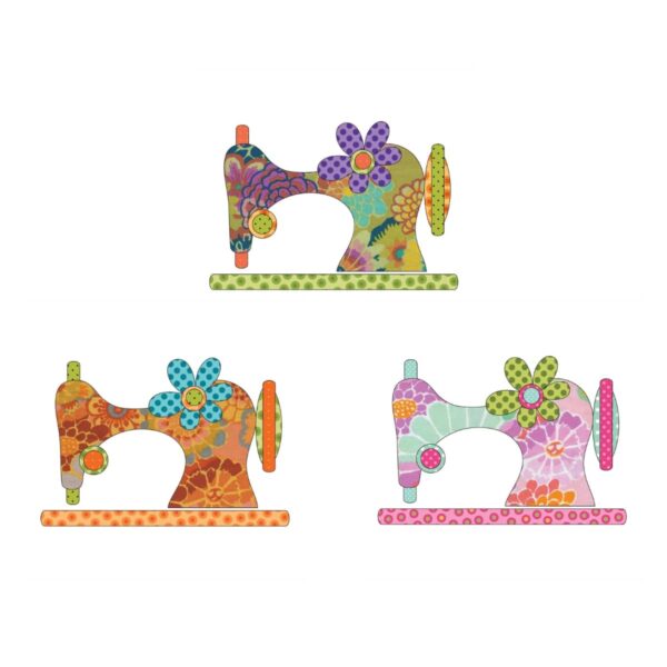 Vintage Stitches Applique sewing Machine Applique 8 x 5.5 main Product Image