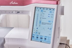 BabyLock Anthem stitch Tapering Feature