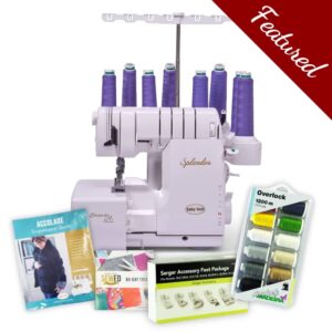 Baby Lock Splendor main image with featured bundle