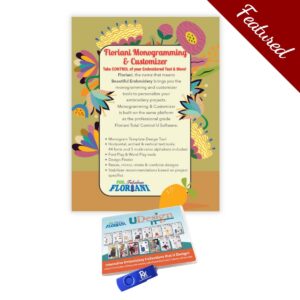 Floriani Monogramming & Customizer main product image with featured bundle