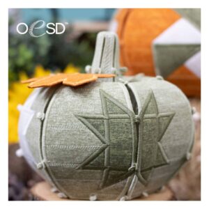 OeSD quilt Block Pumpkins green Image