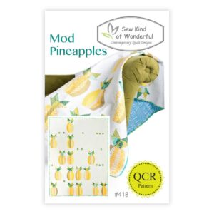 Sew Kind of Wonderful Posh Pineapple quilt pattern main product image