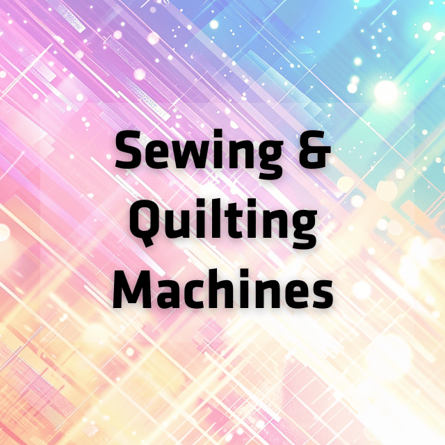 Sewing and Quilting Machines category