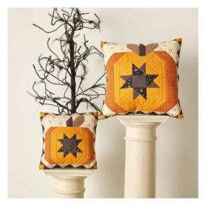 Buttermilk Basin 2 Pieced Pumpkin Pillows main Product Image